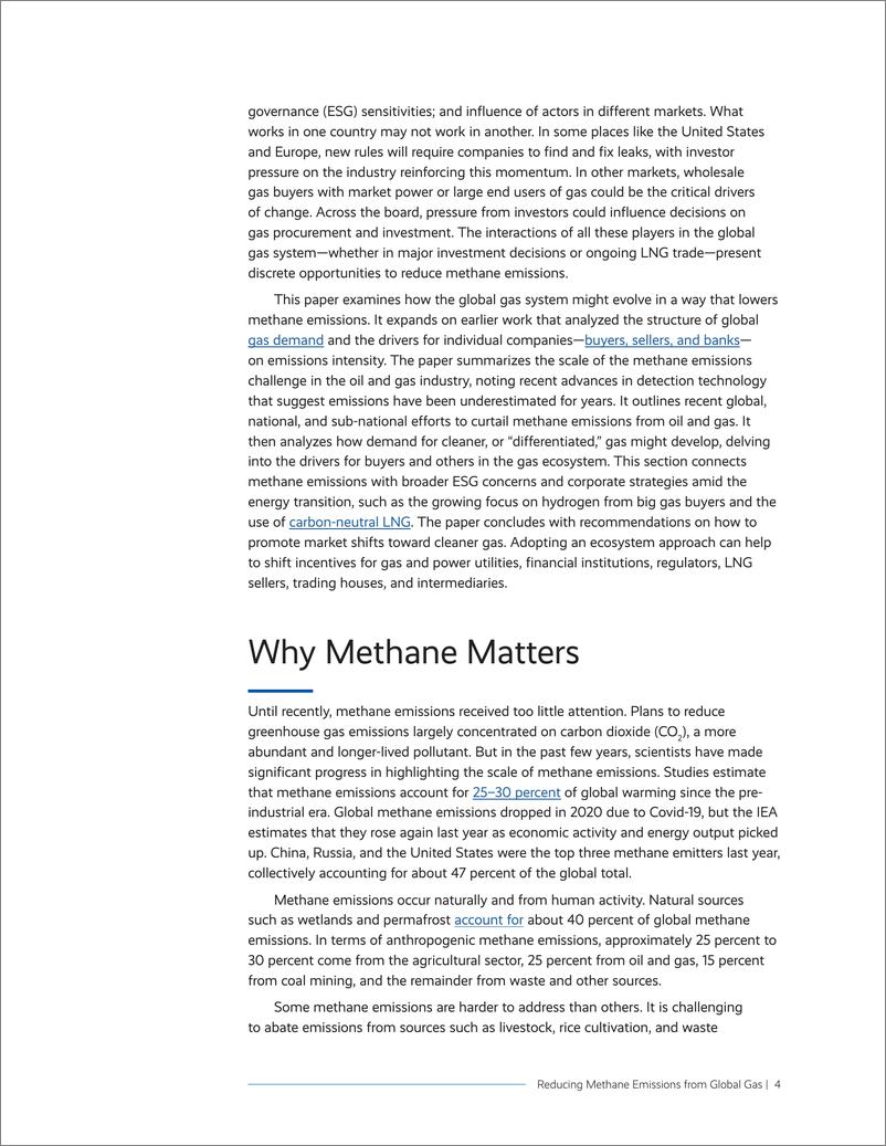 《国际战略研究中心-减少全球天然气的甲烷排放（英）-2022.5-22页》 - 第4页预览图