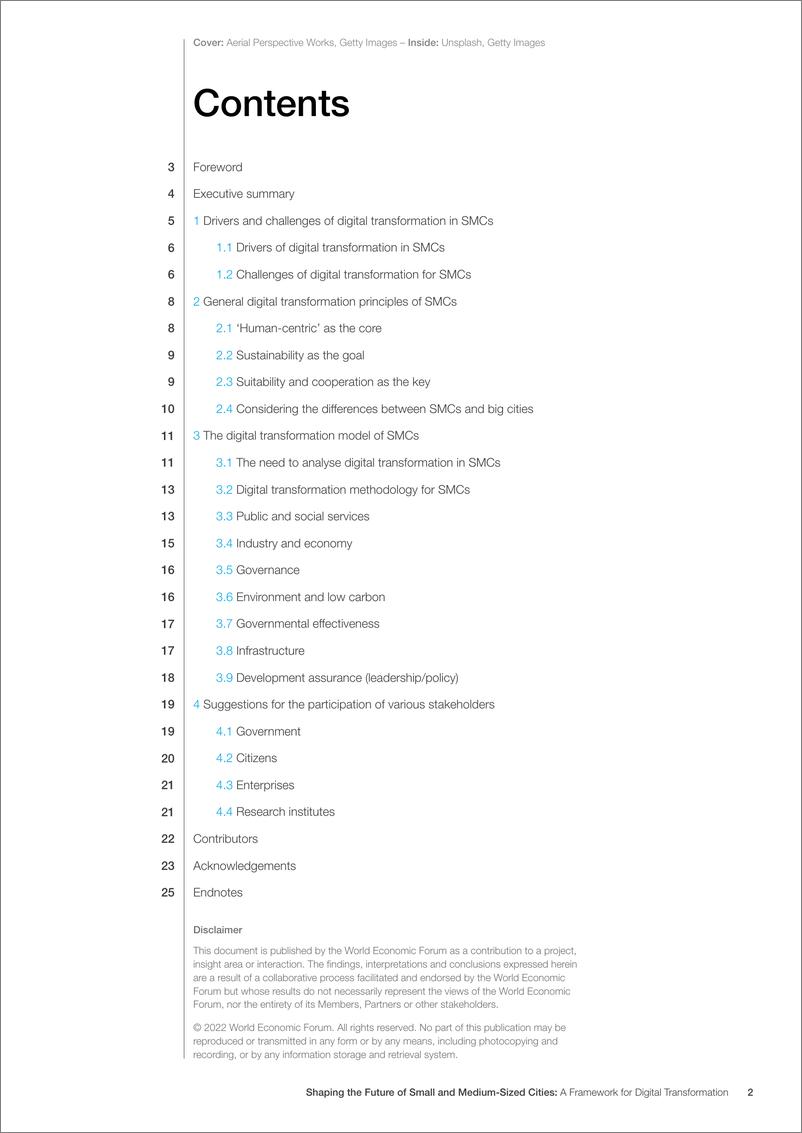 《世界经济论坛-塑造中小城市的未来：数字转型的框架（英）-2022.5-26页》 - 第3页预览图