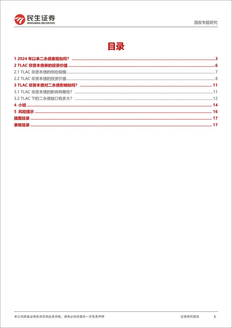 《资本补充类工具专题：TLAC非资本债与二永债供给-240520-民生证券-18页》 - 第2页预览图