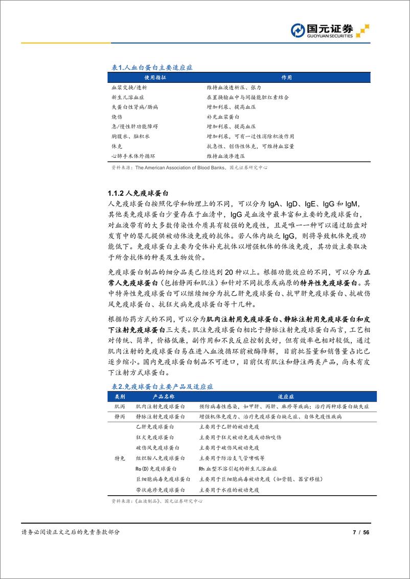 《血制品行业深度：手握稀缺玫瑰，春暖含苞待放-20190408-国元证券-56页》 - 第8页预览图