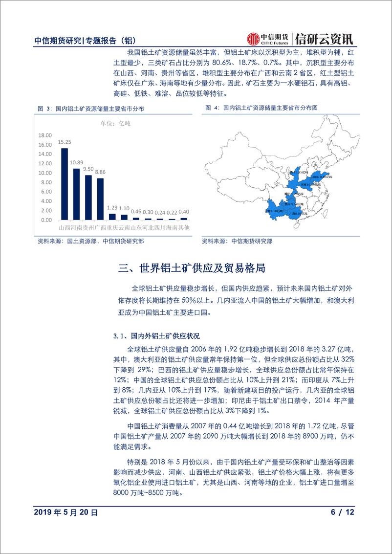 《有色金属（铝）专题报告：氧化铝期货知识储备之矿石知多少-20190524-中信期货-12页》 - 第7页预览图