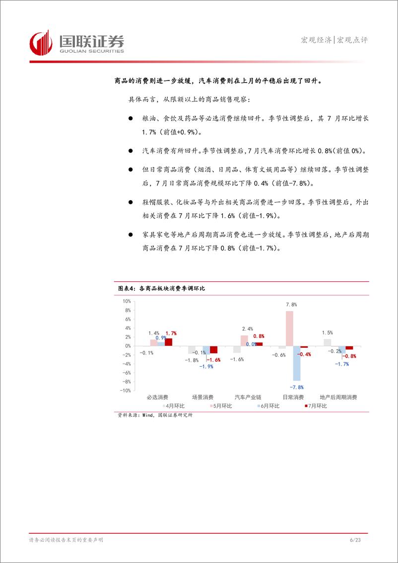 《7月经济数据点评：静待柳暗花明-240816-国联证券-24页》 - 第7页预览图