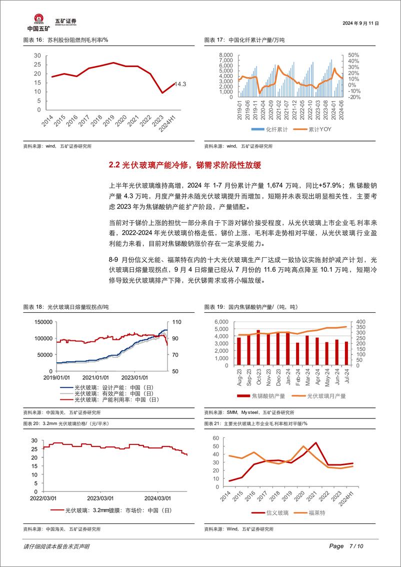 《锑行业点评：深度分析极地黄金数据，锑价是否迎阶段性拐点？-240911-五矿证券-10页》 - 第7页预览图