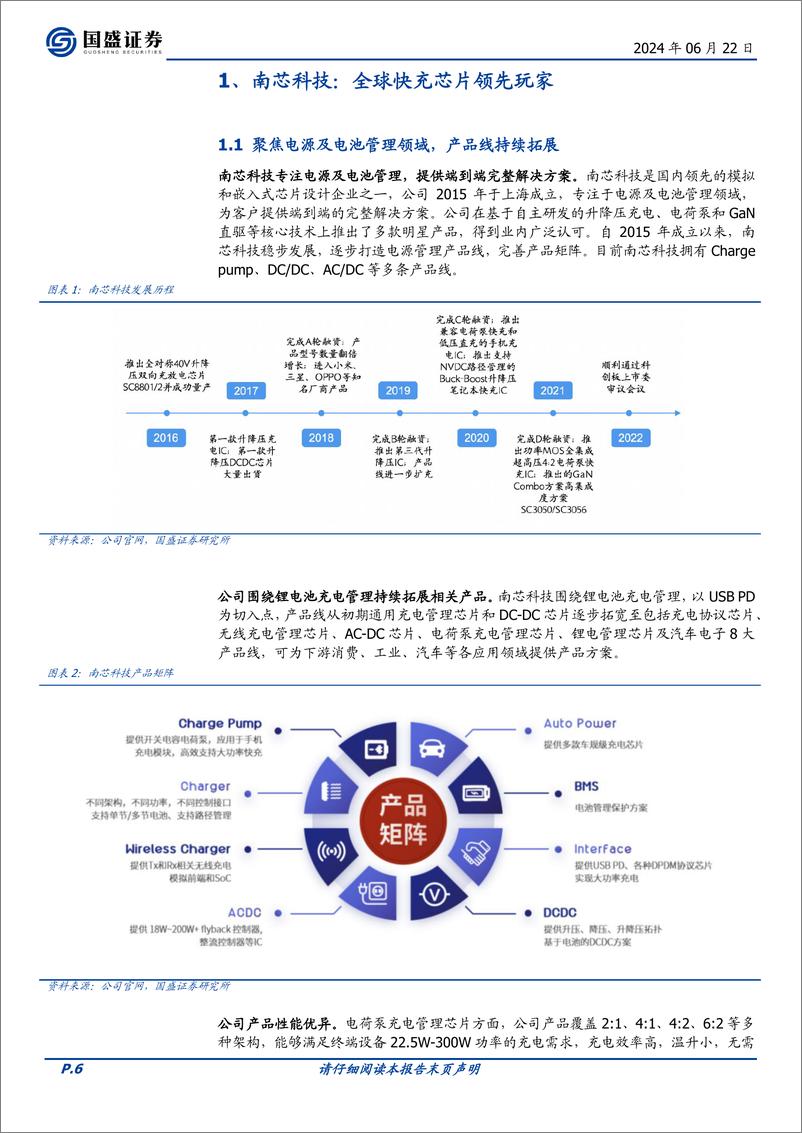 《国盛证券-南芯科技-688484-全球快充芯片领先企业，产品与应用场景持续拓展》 - 第6页预览图