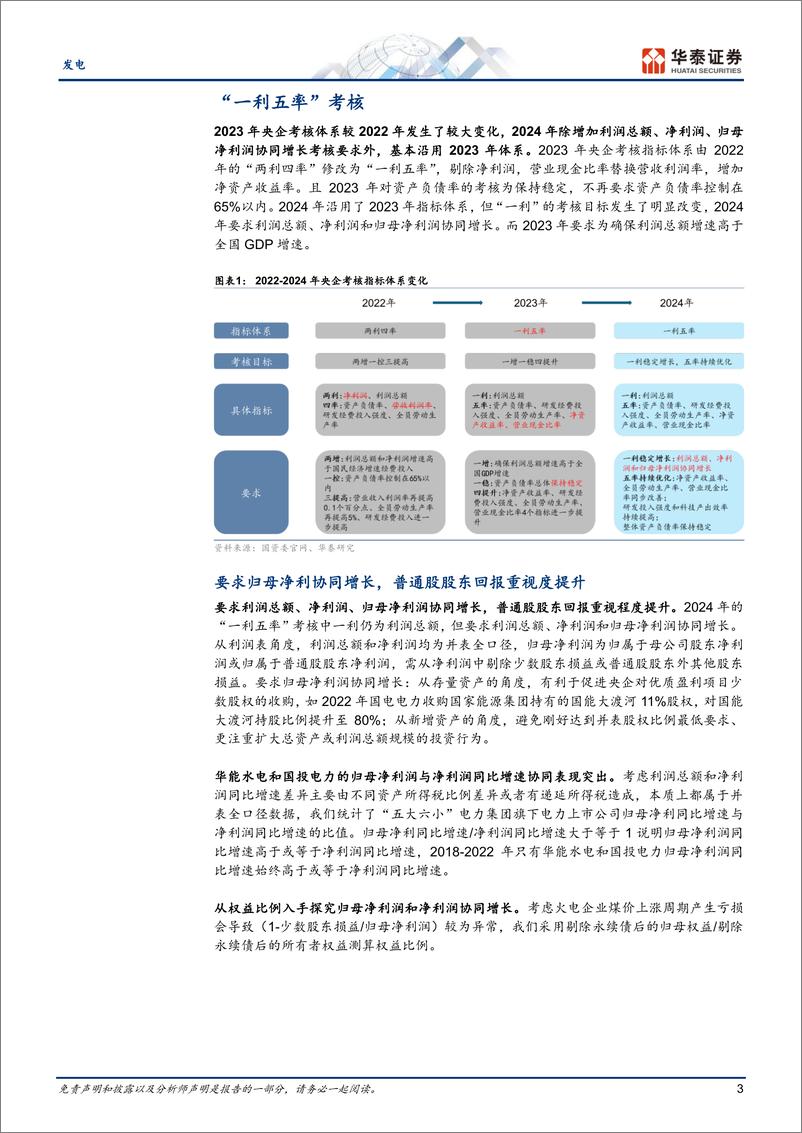 《发电行业专题研究：央企电力上市公司角度看市值管理》 - 第3页预览图