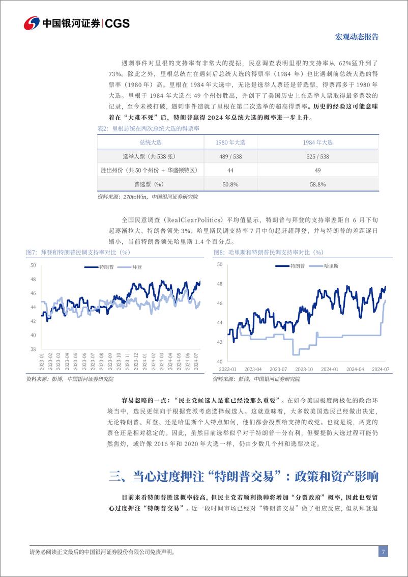 《快评拜登退选：民主党最后一搏押注于“身份政治”-240722-银河证券-11页》 - 第7页预览图