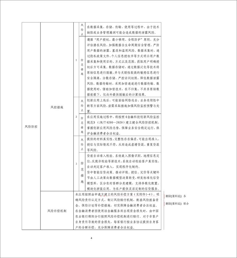 《金融科技创新应用声明书_基于大数据技术的农房增信贷款服务》 - 第4页预览图