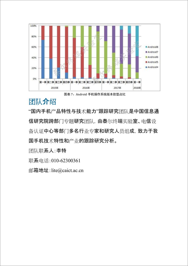 《国内手机产品通信特性与技术能力监测报告（2018年第一期）》 - 第6页预览图