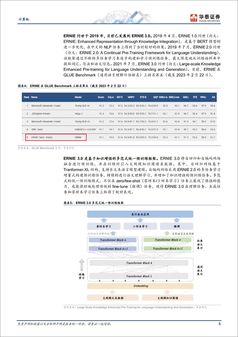 《华泰证券：文心一言：技术与能力拆解》 - 第5页预览图