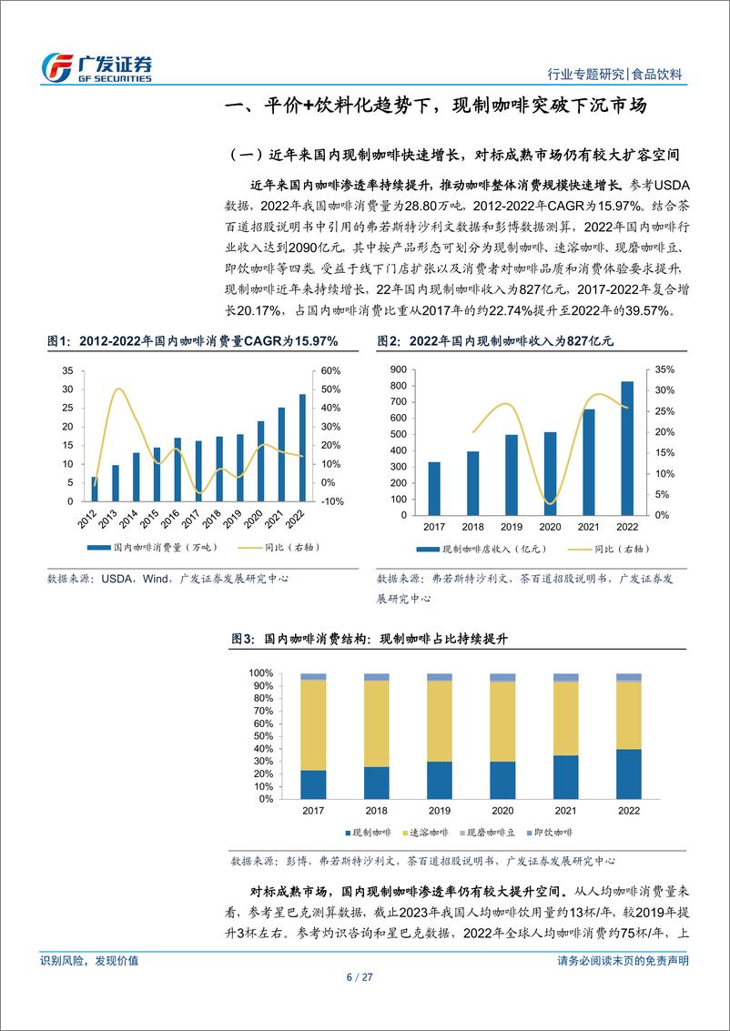 《咖啡行业专题：以瑞幸为例，看现制咖啡下沉空间》 - 第6页预览图