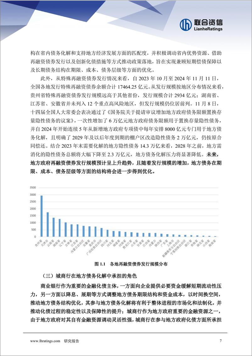 《联合资信-化债背景下城商行的信用表现与破局之策》 - 第7页预览图