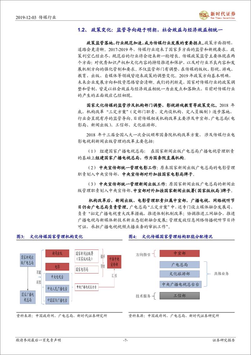 《2020年传媒行业投资策略：寻找5G科技新动力，把握传媒新机会，推荐游戏和流媒体-20191204-新时代证券-56页》 - 第8页预览图