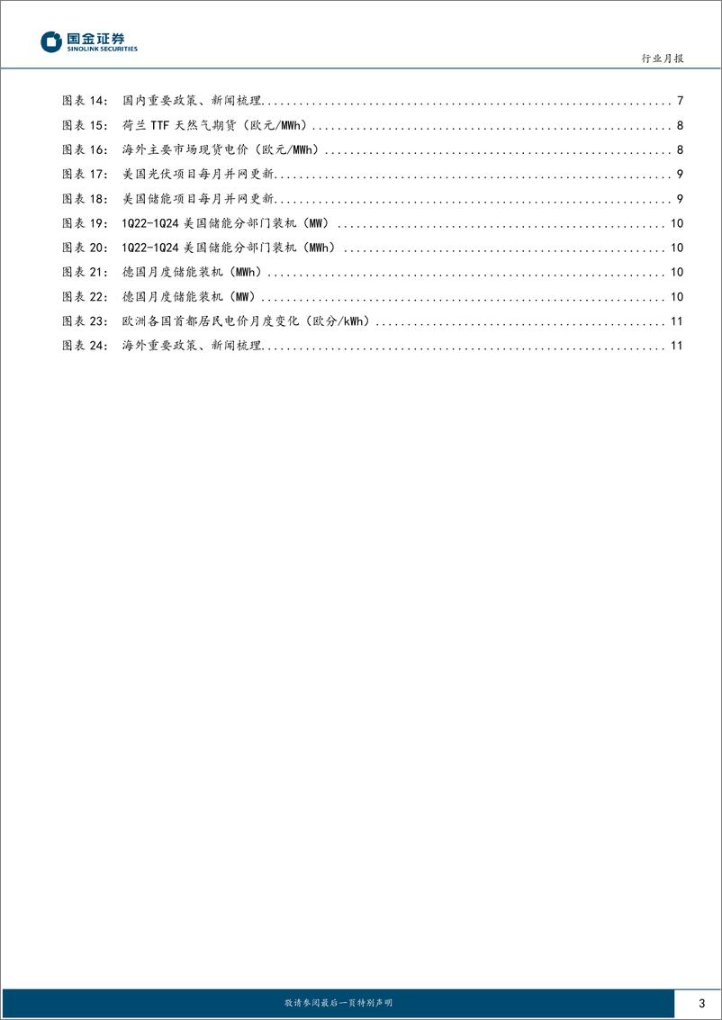 《电力设备与新能源行业储能行业月度跟踪：碳酸锂价格持续下跌，中美、新兴市场需求高景气-240701-国金证券-14页》 - 第3页预览图