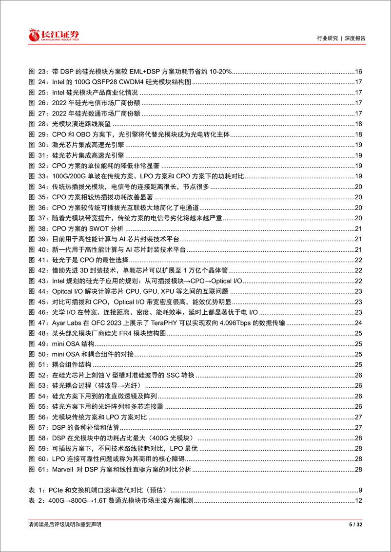 《通信设备行业：硅光%26LPO-光摩尔定律的延续-240418-长江证券-32页》 - 第5页预览图