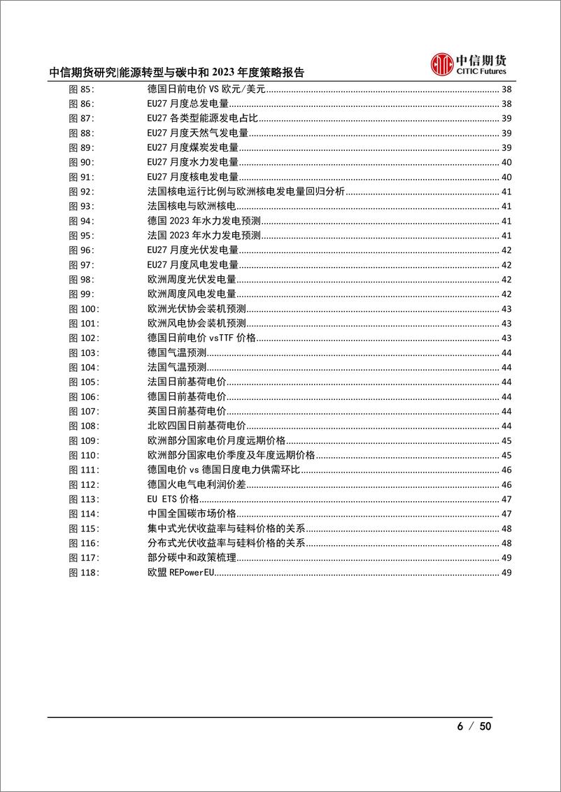 《能源转型与碳中和2023年度策略报告：能源危机退潮，但风险扰动犹存-20221124-中信期货-50页》 - 第7页预览图