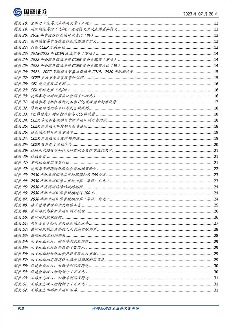 《轻工制造行业专题研究：CCER年内有望重启，林业碳汇大有可为-20230728-国盛证券-33页》 - 第4页预览图