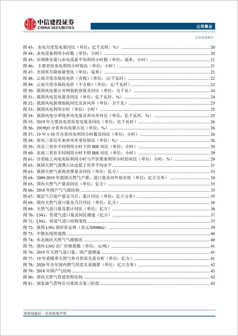 《公用事业行业2020年投资策略报告：降价风险可控，盈利持续回升-20191218-中信建投-53页》 - 第5页预览图