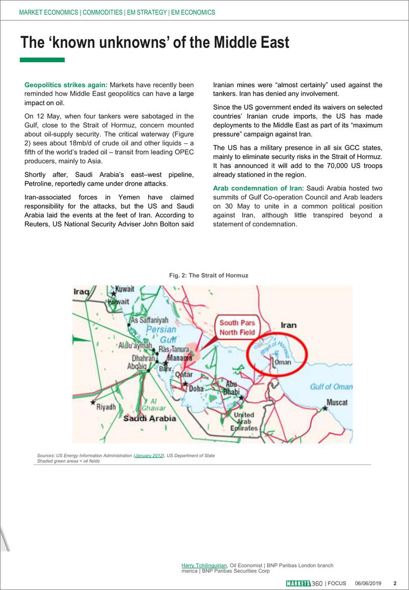 《巴黎银行-全球-投资策略-美国与伊朗的紧张局势：别再花言巧语-20190606-11页》 - 第3页预览图