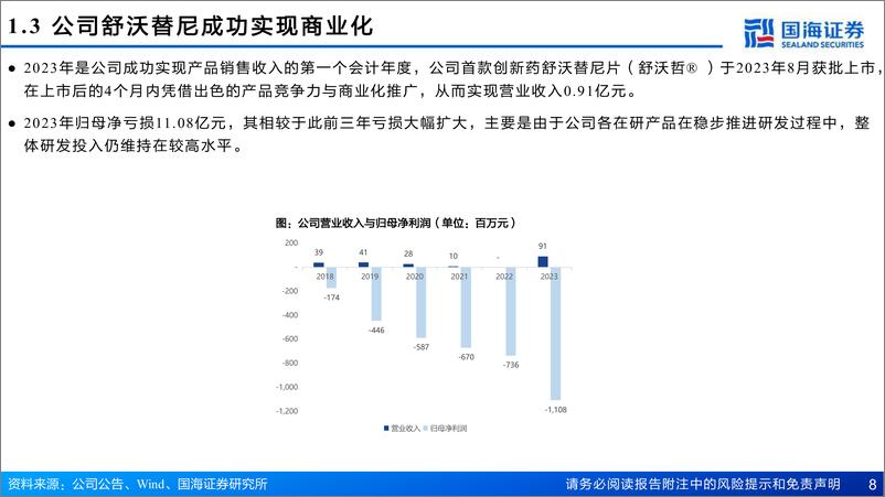 《国海证券-迪哲医药-688192-深度报告：国产小分子创新药领军企业》 - 第8页预览图