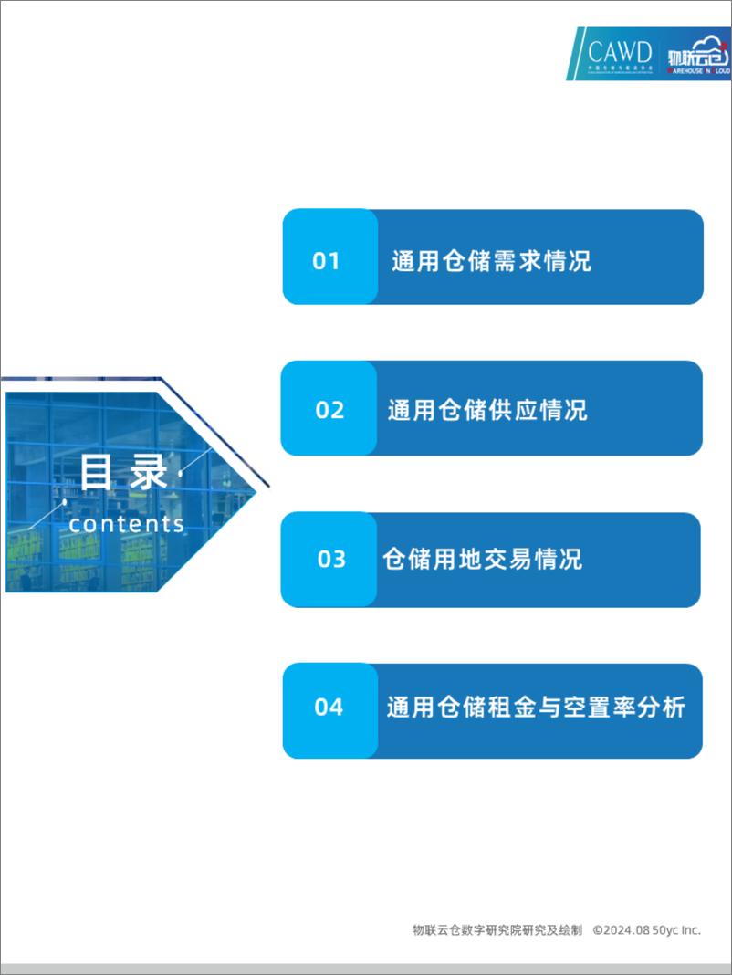 《物联云仓_2024年7月中国通用仓储市场动态报告》 - 第4页预览图