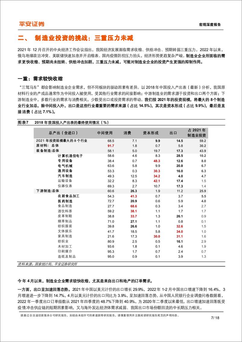 《宏观深度报告：详解制造业投资，现状、挑战与政策发力点-平安证券》 - 第8页预览图