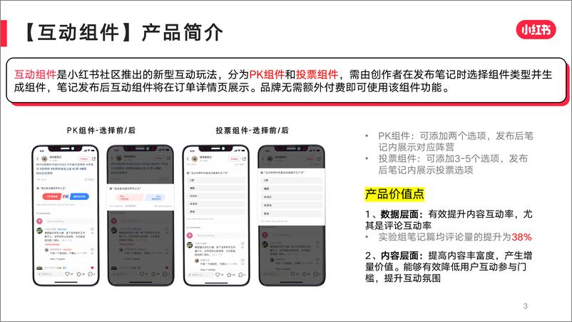 《小红书蒲公英互动组件产品手册【互联网】【通案】》 - 第3页预览图