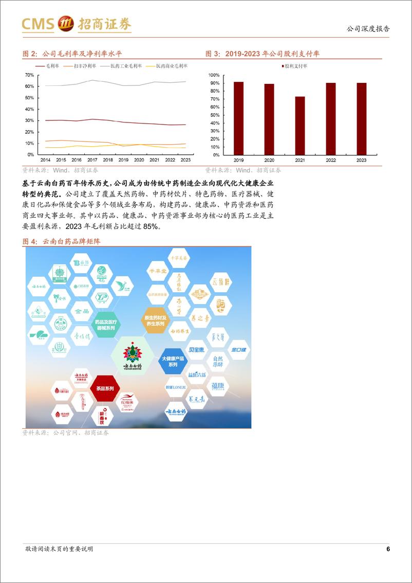 《云南白药(000538)内外兼修，铸就中药大健康龙头-240812-招商证券-17页》 - 第6页预览图