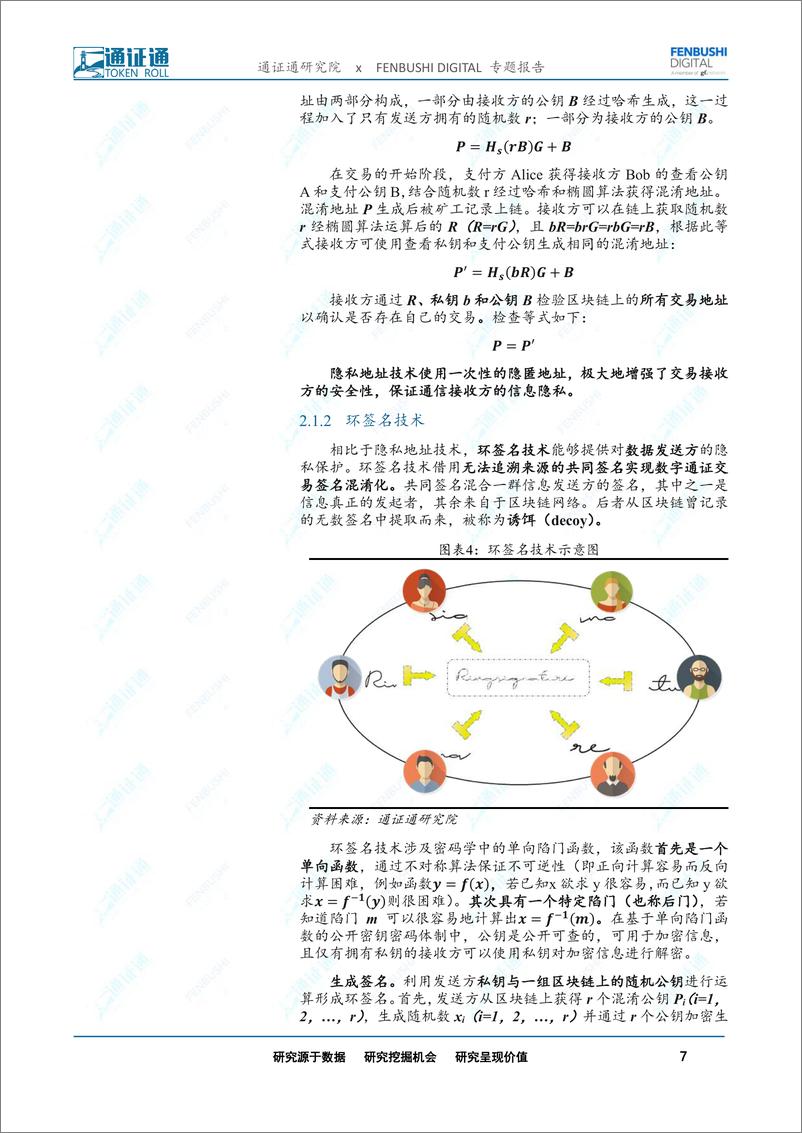 《区块链行业技术引卷之十：捍卫隐私，匿名技术的兴起-20190710-通证通研究院-13页》 - 第8页预览图