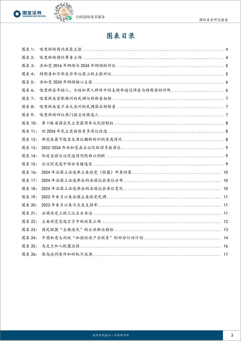 《国际关系研究报告：8月海外局势跟踪与展望-240805-国金证券-18页》 - 第3页预览图