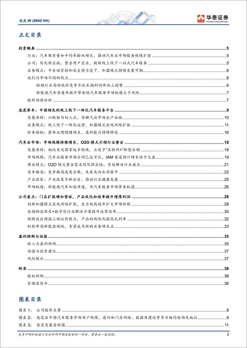 《途虎-W(9690.HK)领军汽车后市场的长期主义者-240420-华泰证券-43页》 - 第2页预览图