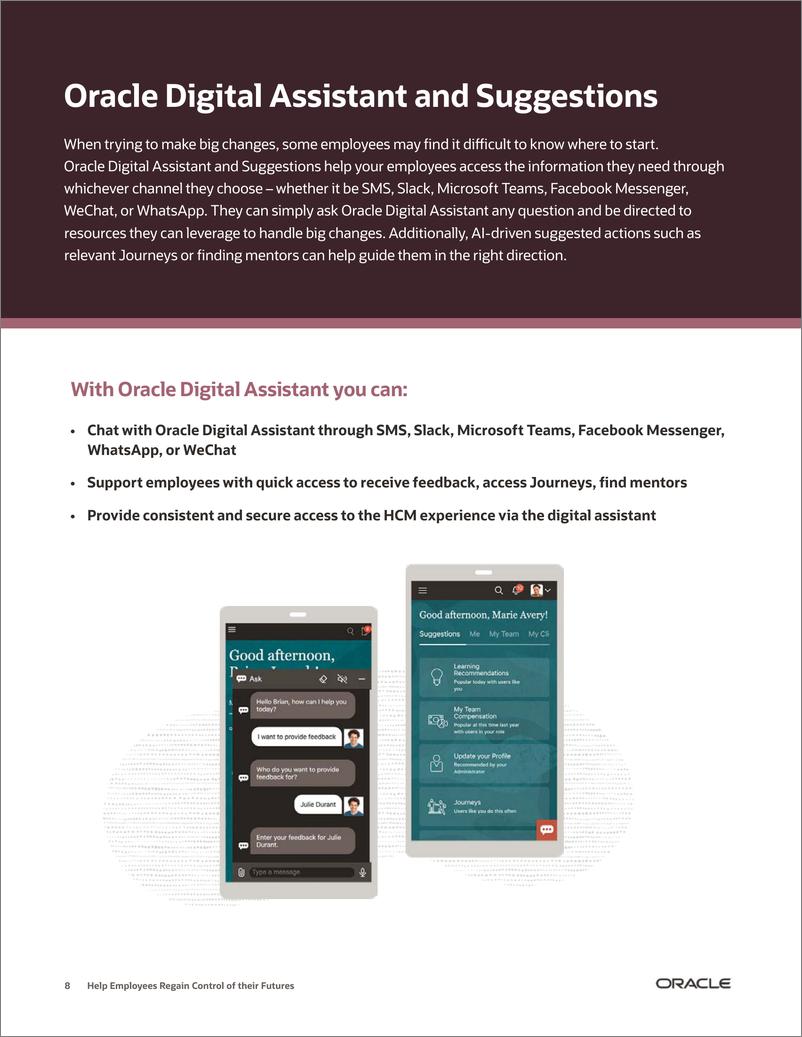 《Oracle：帮助员工重新掌控自己的未来》 - 第8页预览图