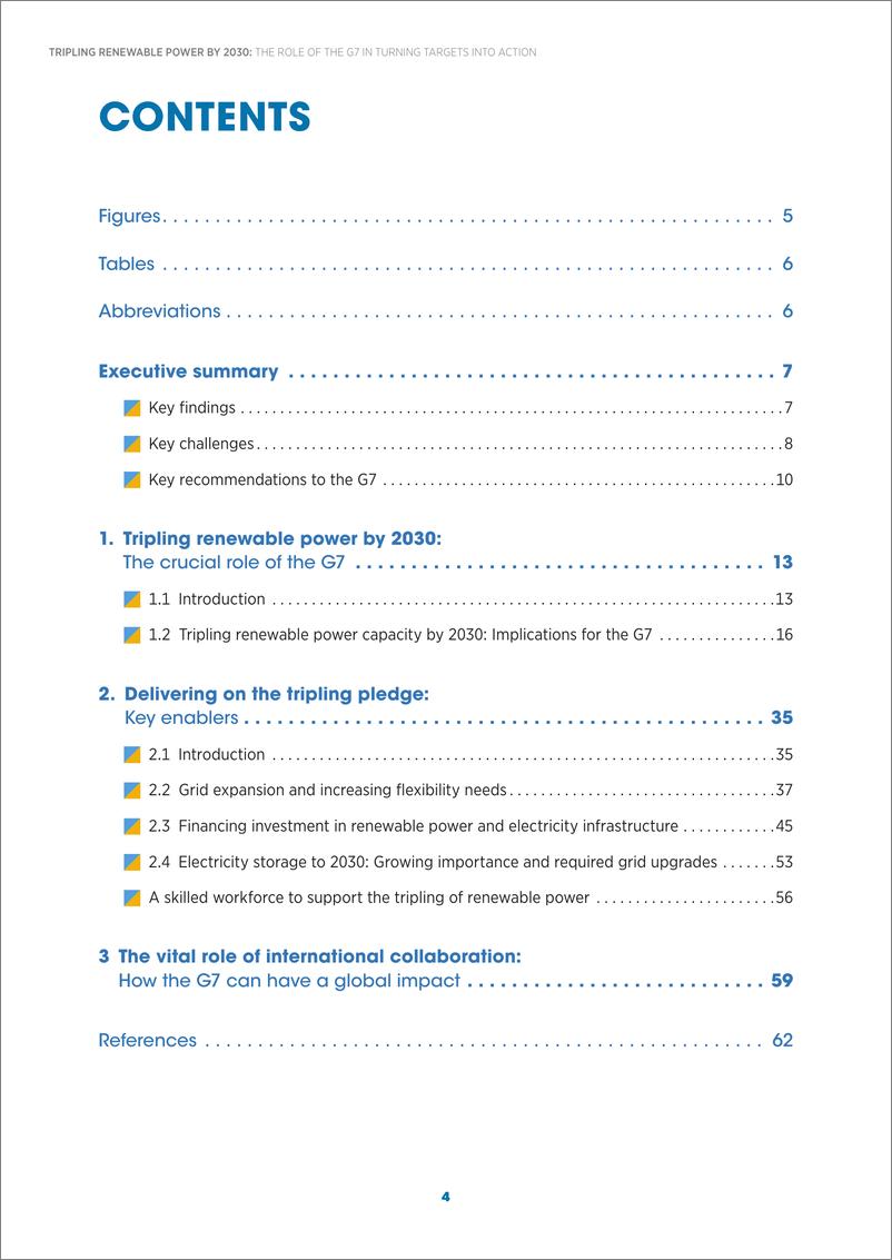 《IRENA-到2030年将可再生能源增加三倍：七国集团在将目标转化为行动方面的作用（英）-2024-66页》 - 第4页预览图