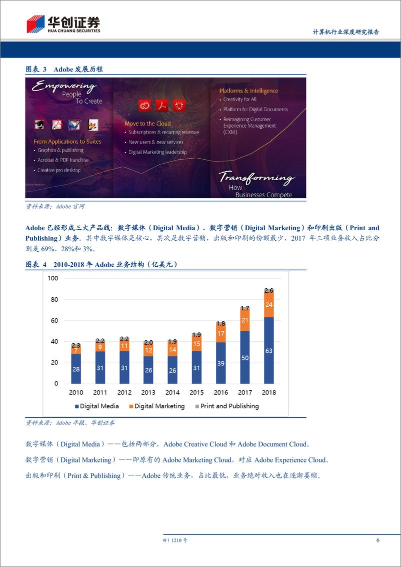 《计算机行业“云”时代系列研究之二：软件即服务让奥多比重回伟大-20190804-华创证券-25页》 - 第7页预览图