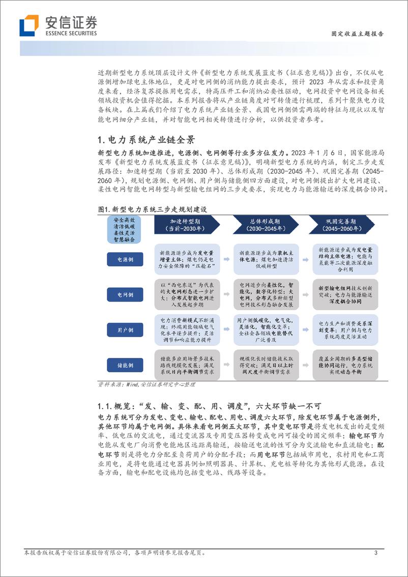 《产业链看转债系列九（上）：新型电力系统发展提速，智能电网相关转债怎么看-20230209-安信证券-15页》 - 第4页预览图