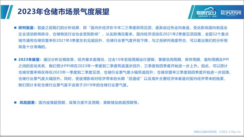 《2023年仓储市场景气度展望-罗戈网-2023.03-25页》 - 第3页预览图