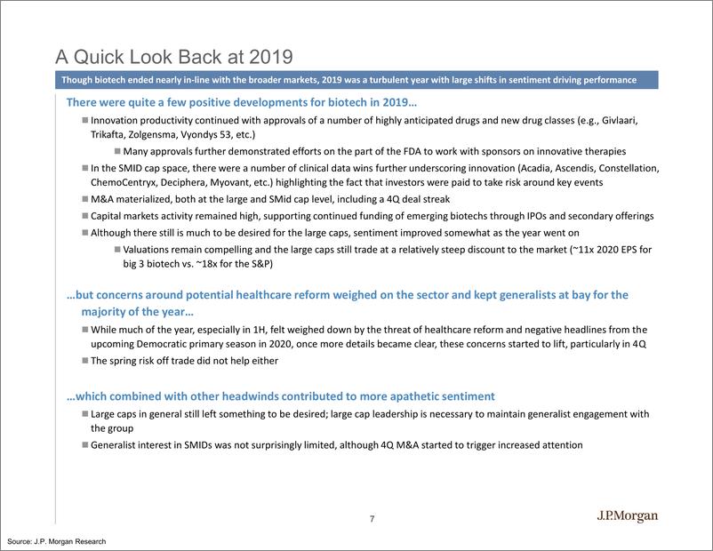《J.P. 摩根-美股-生物科技行业-2020年美国生物科技展望：以2020年的愿景迎接新的一年-2019.12-102页》 - 第8页预览图