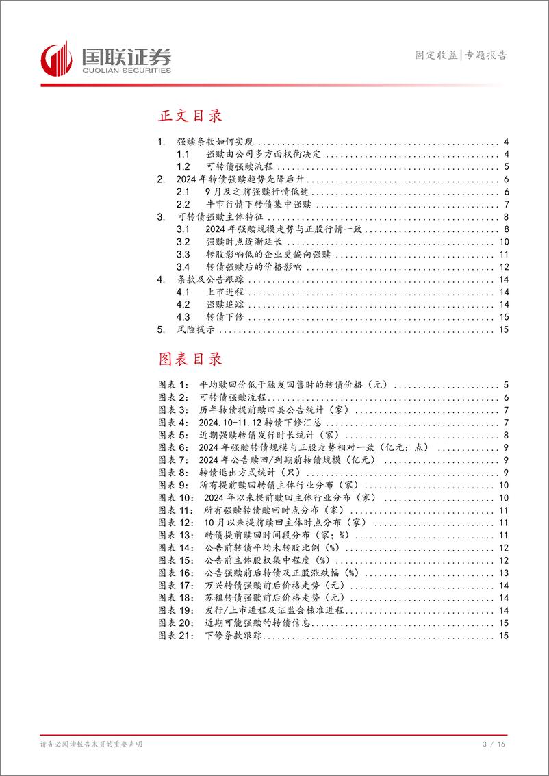 《固定收益专题报告：哪些可转债倾向强赎？-241114-国联证券-17页》 - 第4页预览图