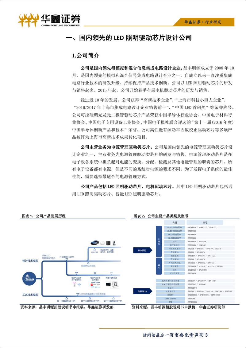 《电子行业科创板半导体系列之二：晶丰明源-20190409-华鑫证券-17页》 - 第4页预览图