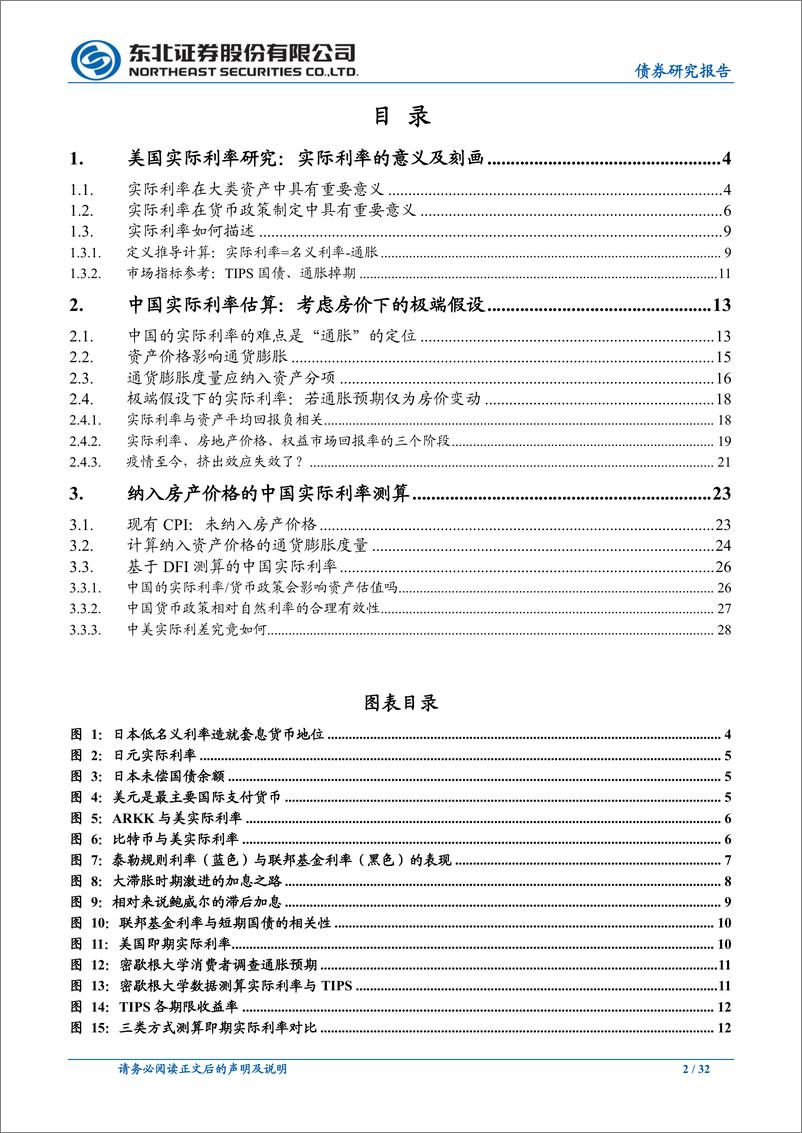 《房产价格纳入通胀下的中国实际利率测算-20220624-东北证券-32页》 - 第3页预览图