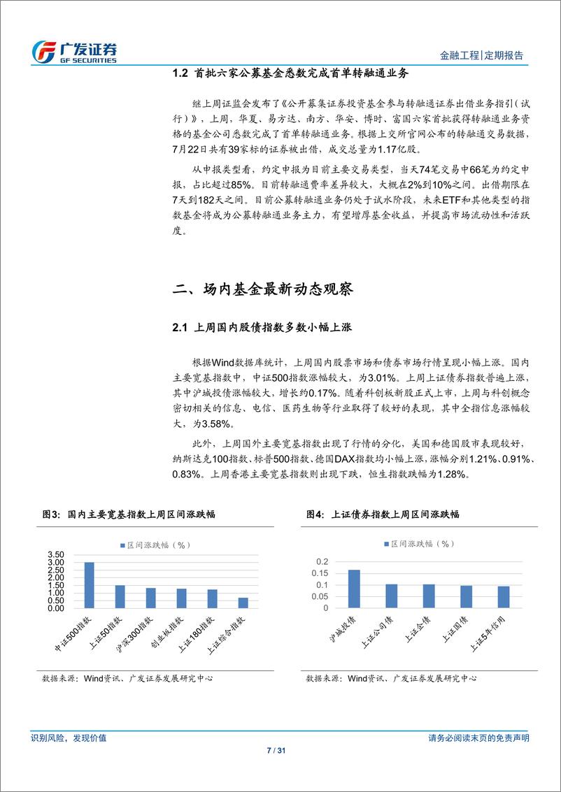 《场内基金及创新型产品观察：国企一带一路ETF、央企创新驱动ETF获批-20190729-广发证券-31页》 - 第8页预览图