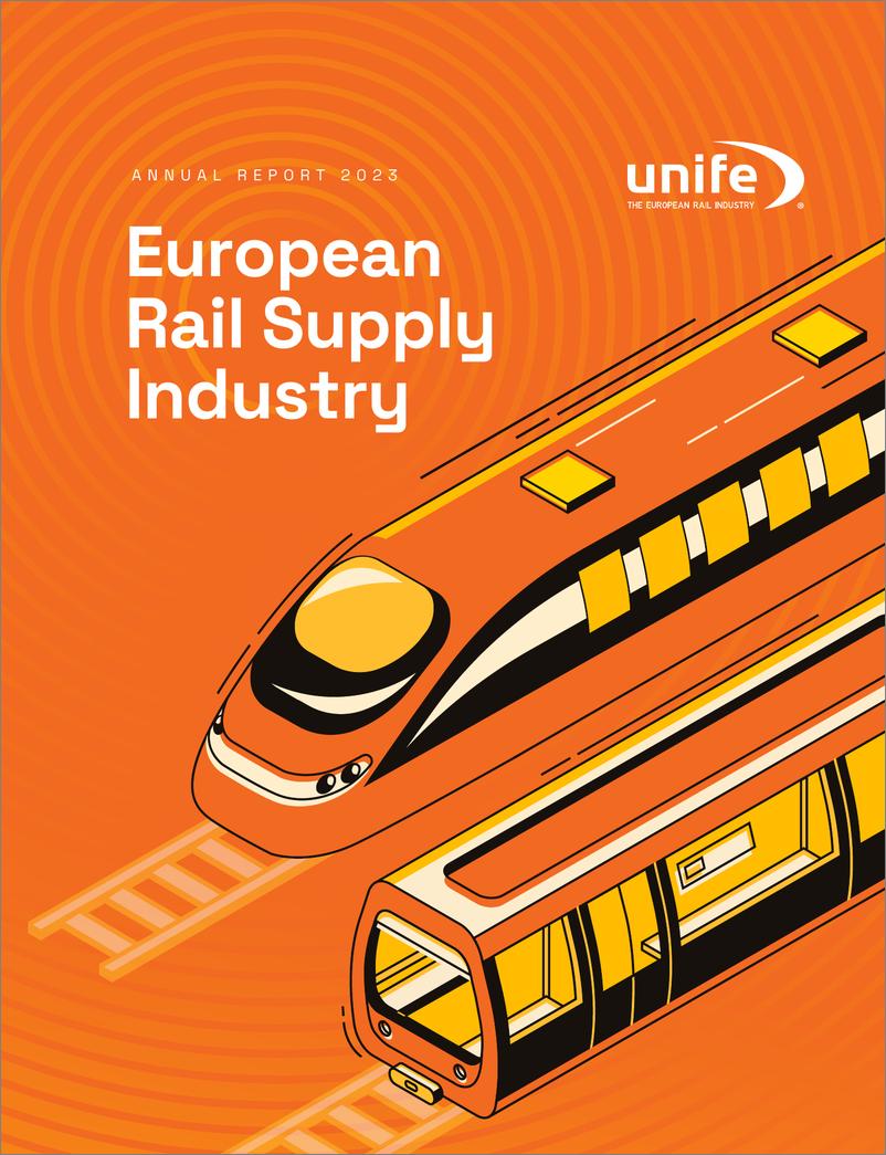 《UNIFE_2023年度欧洲铁路供应行业报告_英文版_》 - 第1页预览图