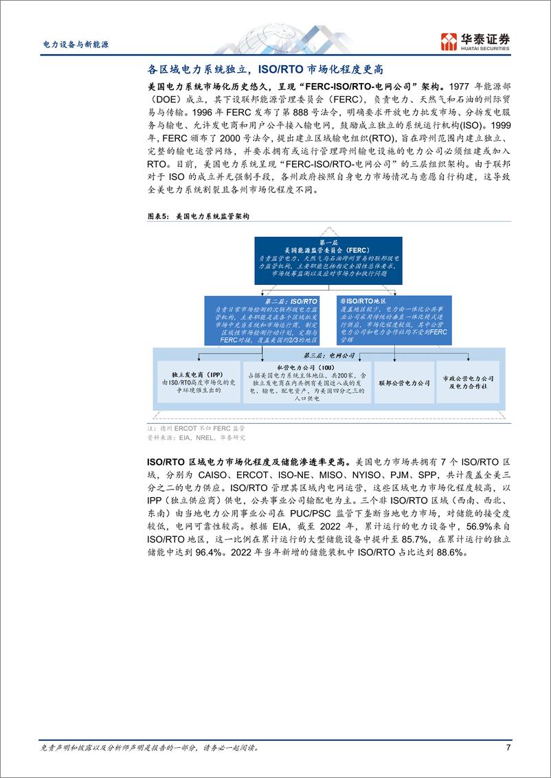 《电力设备与新能源专题研究：美国大储有望转强，国内企业加速出海》 - 第7页预览图