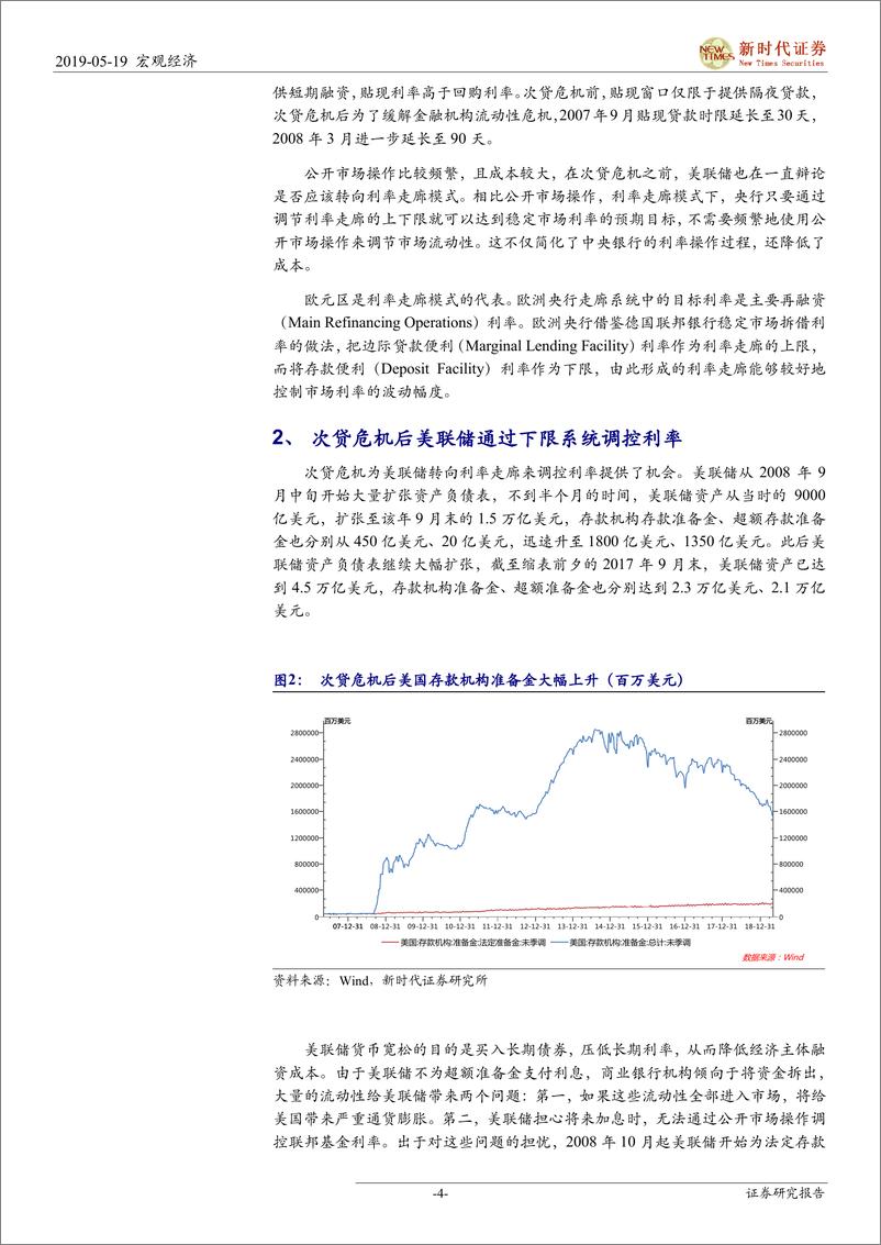 《美联储利率调控体系：挑战、展望及影响-20190519-新时代证券-13页》 - 第5页预览图