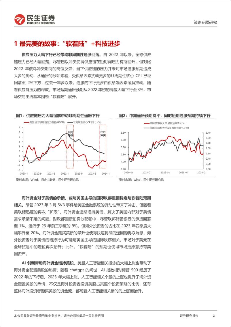 《策略专题研究：完美故事的尾声，实物的再度崛起-240318-民生证券-32页》 - 第3页预览图