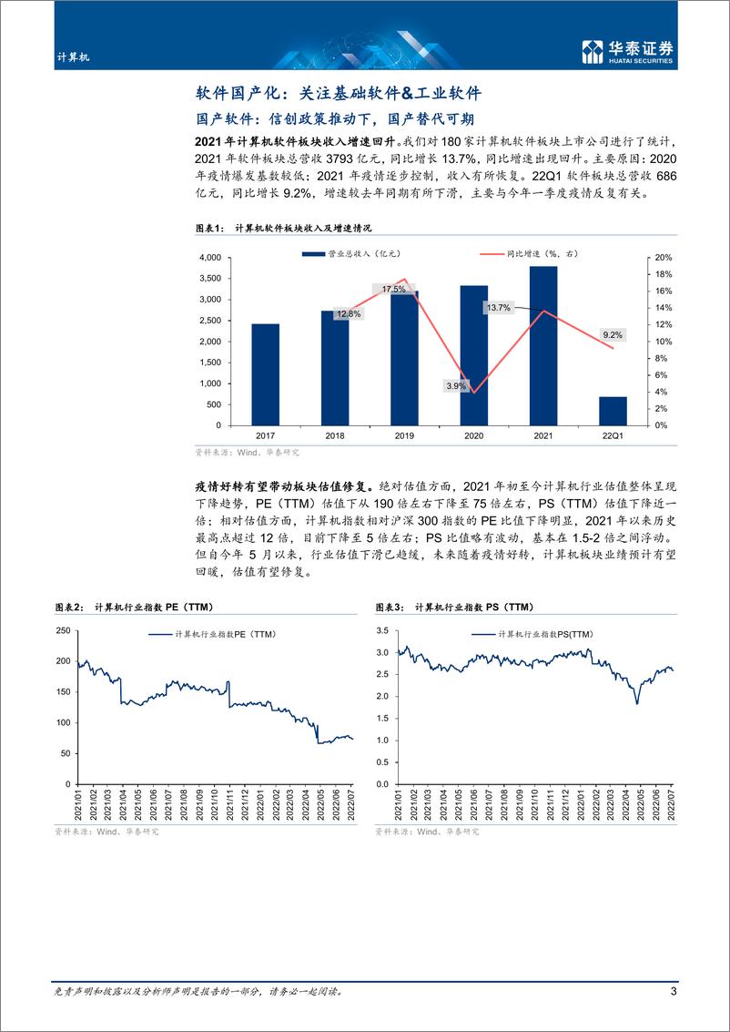 《计算机行业专题研究：软件国产化，关注基础软件&工业软件》 - 第3页预览图