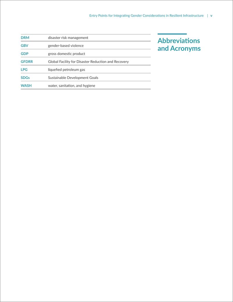 《世界银行-将性别因素纳入弹性基础设施的切入点（英）-2024-46页》 - 第7页预览图