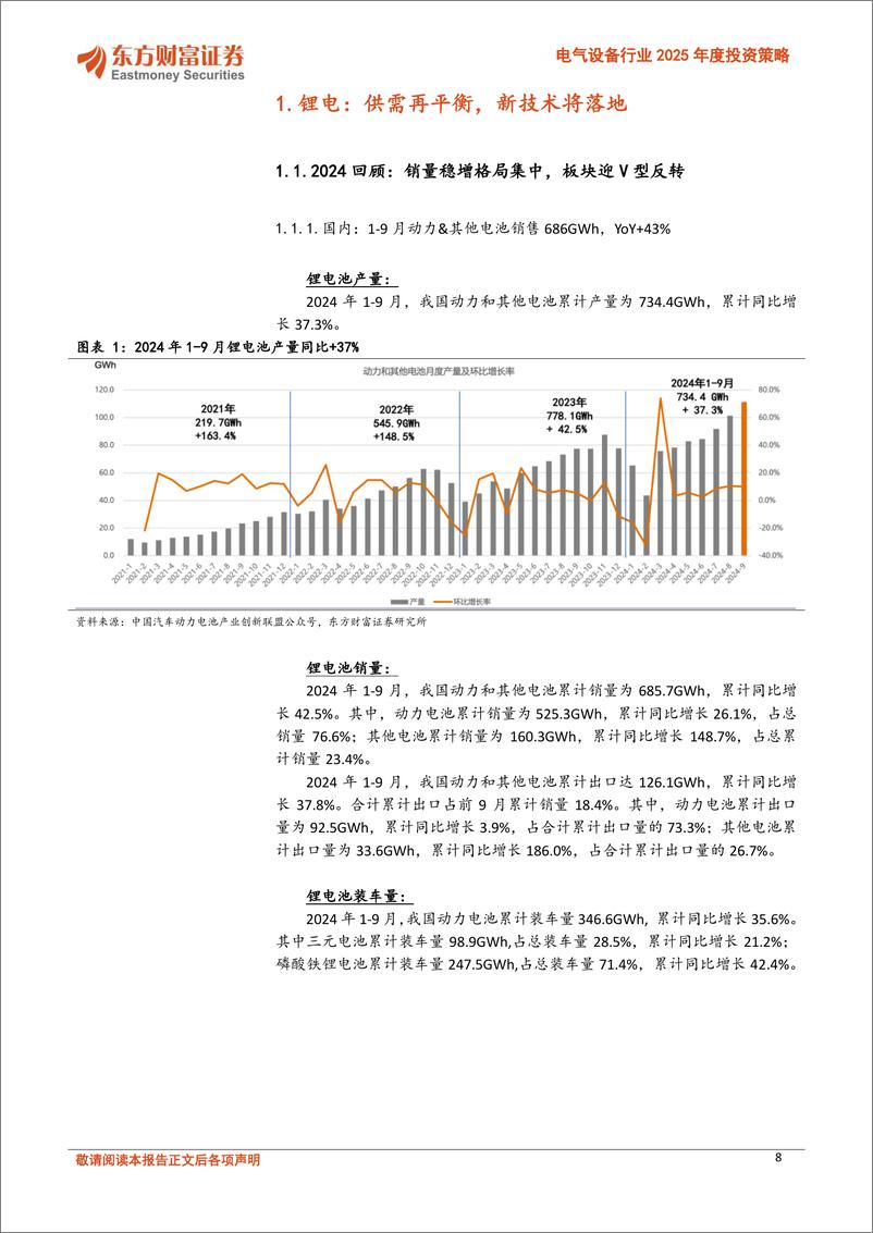 《电气设备行业2025年度投资策略：创新引领，东方既白-241129-东方财富证券-75页》 - 第8页预览图