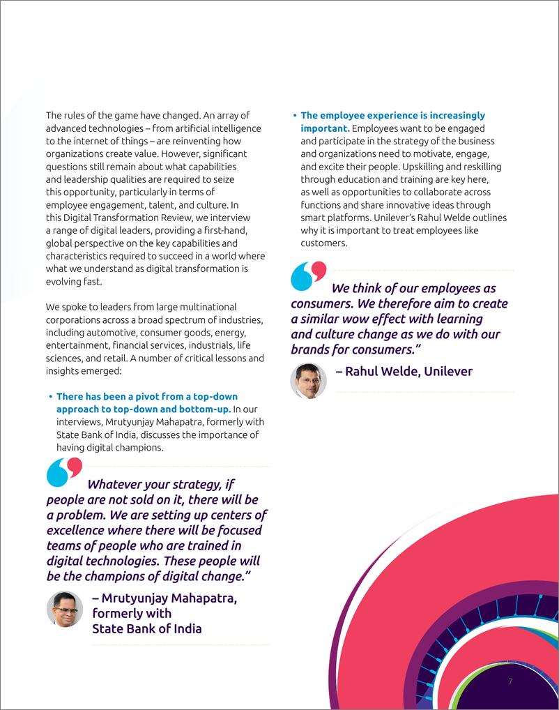 《Capgemini-实现数字化转型新突破：领袖们的反思与启示（英文）-2019.2-120页》 - 第8页预览图