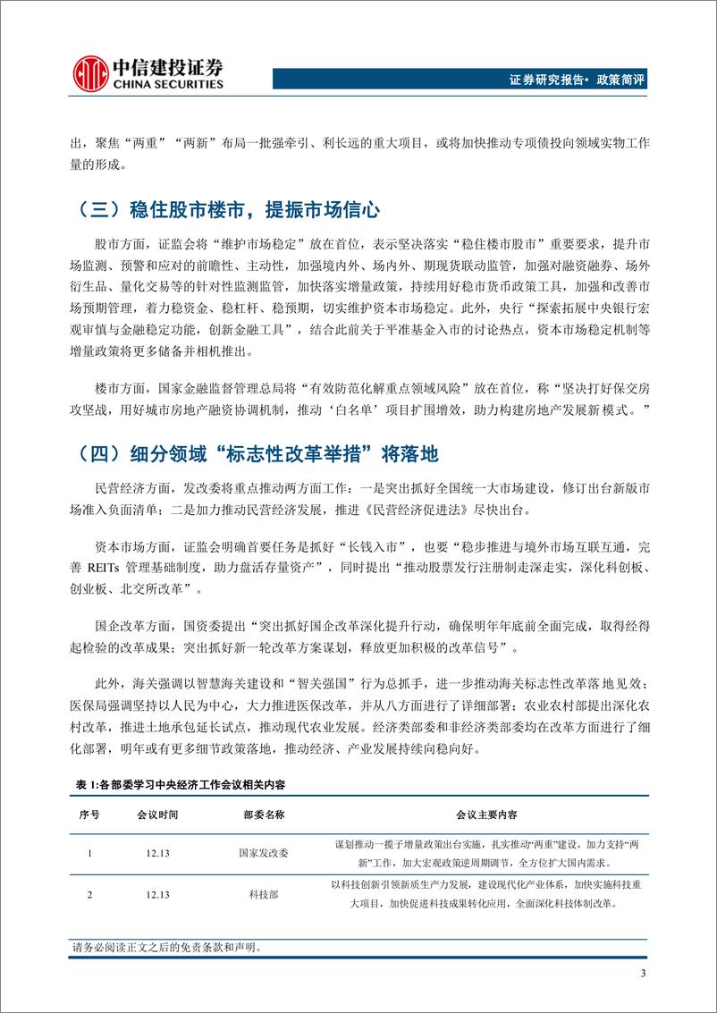 《部委及地方学习中央经济工作会议情况梳理：有哪些增量信息？-241224-中信建投-14页》 - 第4页预览图