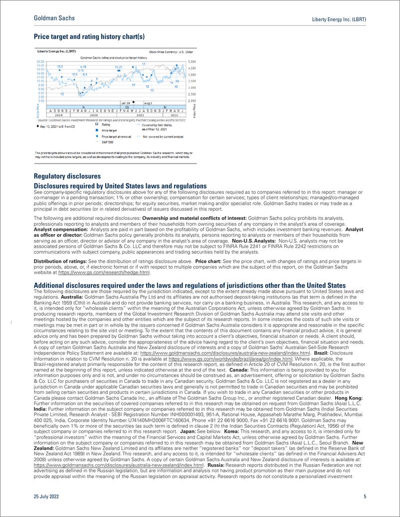 《Liberty Energy Inc. (LBRT 2Q22 First Tak Significant EBITDA Beat on Net Pricing, Activating Additional Fleets For 2022(1)》 - 第6页预览图